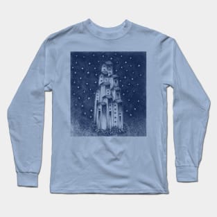 Starry Night Sky Long Sleeve T-Shirt